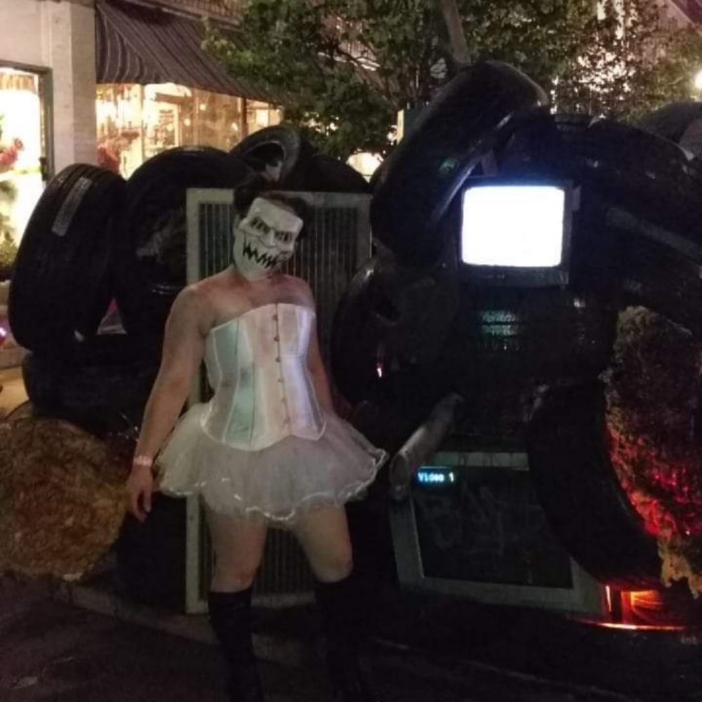 Purge Candy Girl costume